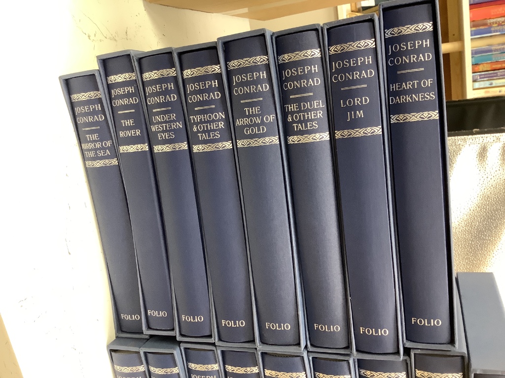 Conrad, Joseph, The Novels and Stories, 17 individually cased Folio Society volumes, complete set, London, 2003 etc